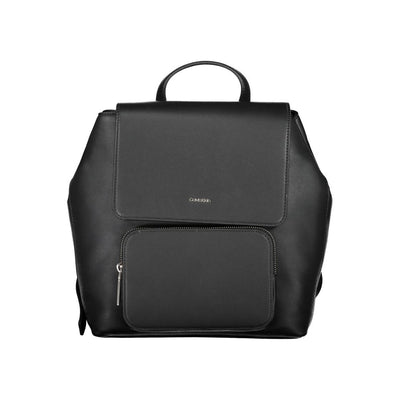 Calvin Klein Black Polyester Women Backpack