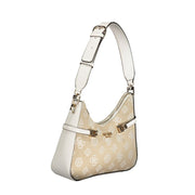 Guess Jeans White Polyethylene Handbag