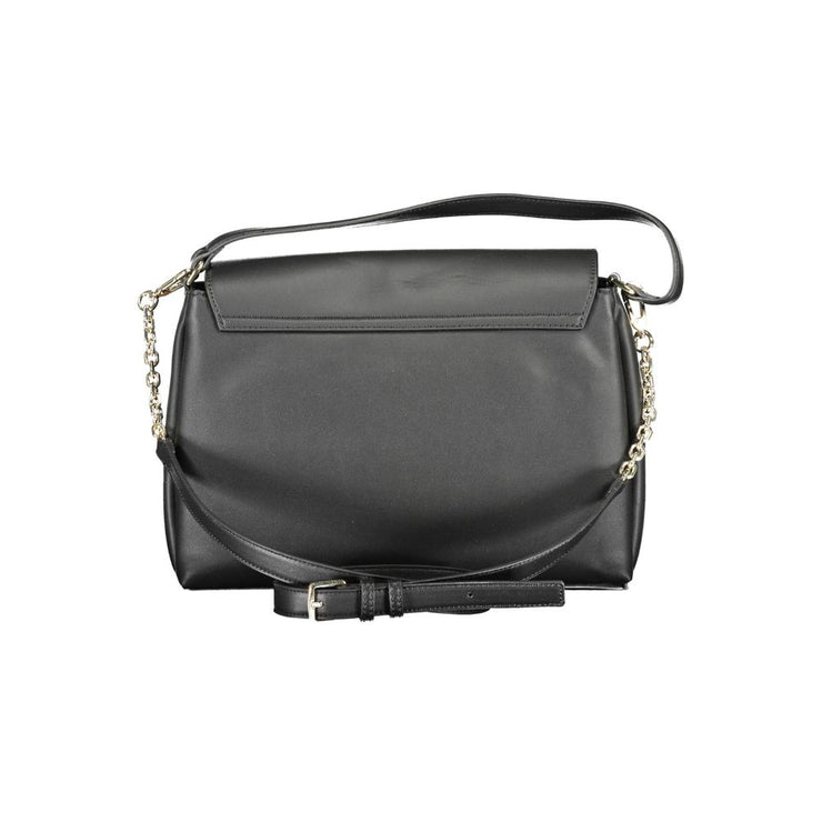 Calvin Klein Black Polyester Women Handbag