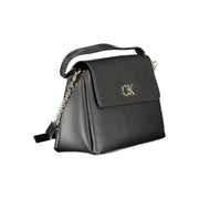 Calvin Klein Black Polyester Women Handbag