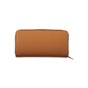 Calvin Klein Brown Polyester Women Wallet