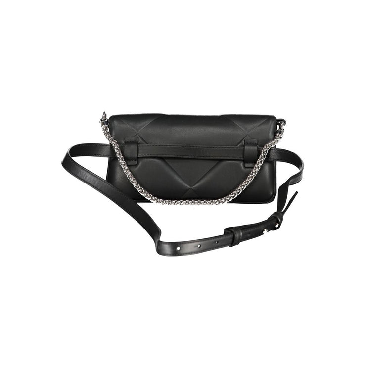 Calvin Klein Black Cotton Handbag