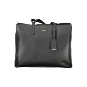 Calvin Klein Black Polyester Women Handbag