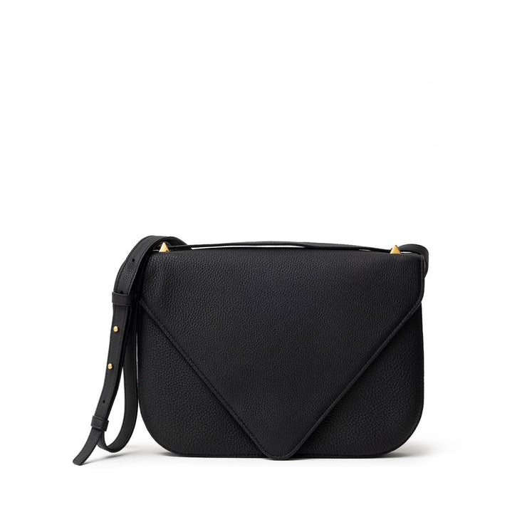 Bottega Veneta Black Leather Shoulder Bag