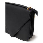 Bottega Veneta Black Leather Shoulder Bag