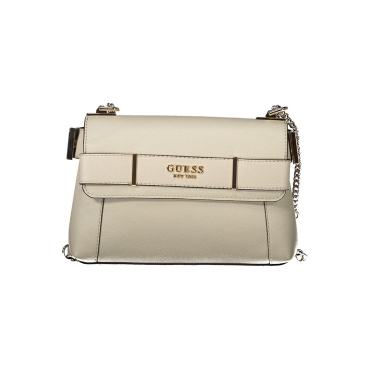 Guess Jeans Beige Polyethylene Women Handbag