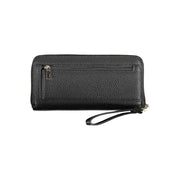 Guess Jeans Black Polyethylene Women Wallet