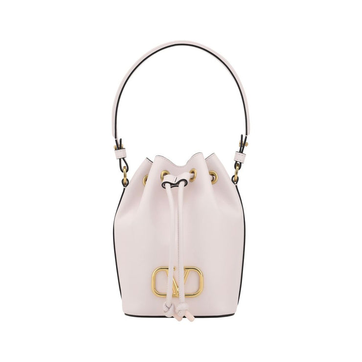 Valentino Garavani Mini Vlogo Drawstring Bucket Bag