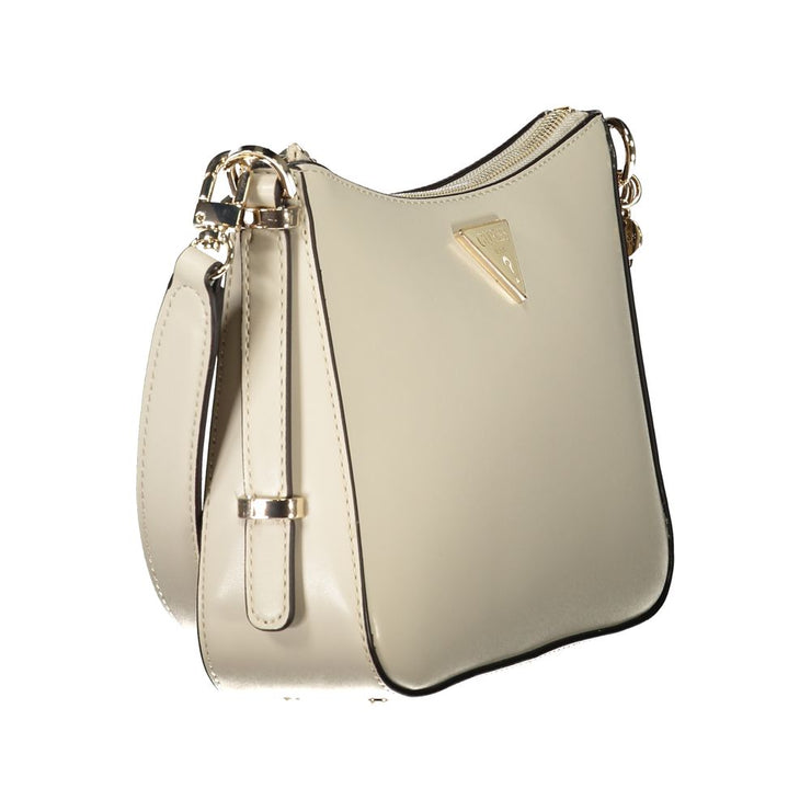 Guess Jeans Beige Polyethylene Handbag