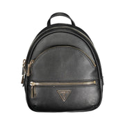 Guess Jeans Black Polyethylene Backpack