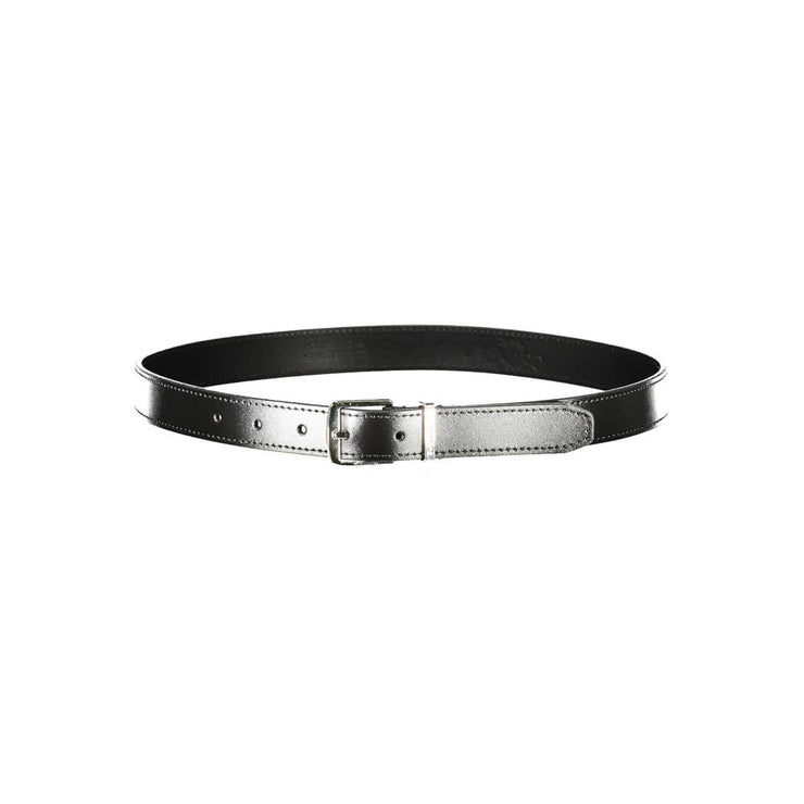 Calvin Klein Black Leather Women Belt