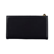 Prada Black Leather Leather Leather Wallet